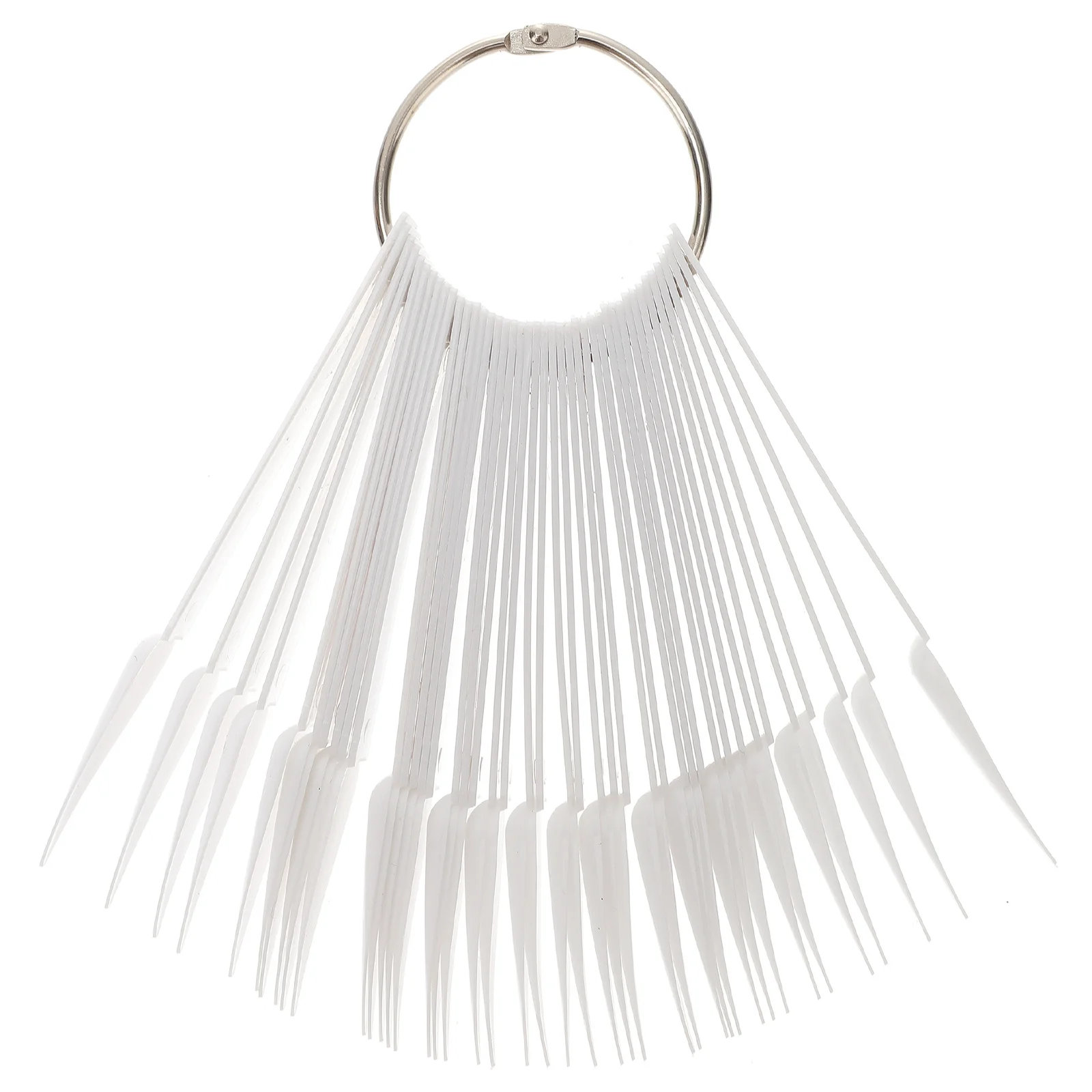 150pcs Nail Polish Color Display Fan Shaped Tips 50 Pieces Per Bag White Salon Home DIY Practice Nail Art Design Samples 
150pcs Nail Polish Color Display Fan Shaped Tips 50 Pieces Per Bag White Salon Home DIY Practice Nail Art Design Samples
