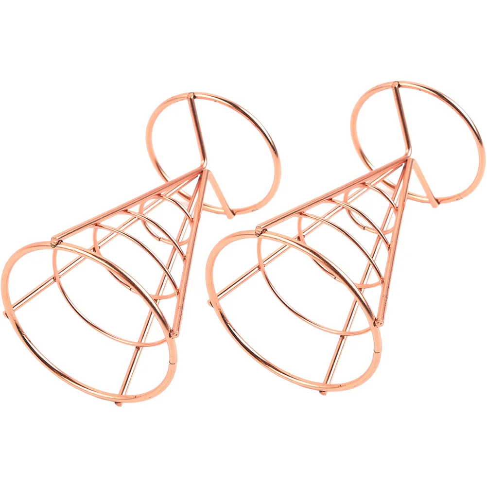 2pcs French Fries Basket Snack Stand Rose Gold Restaurant Cafe Bar Fried Chicken Holder Stainless Steel Kitchen Bar Supplies
2pcs French Fries Basket Snack Stand Rose Gold Restaurant Cafe Bar Fried Chicken Holder Stainless Steel Kitchen Bar Supplies
