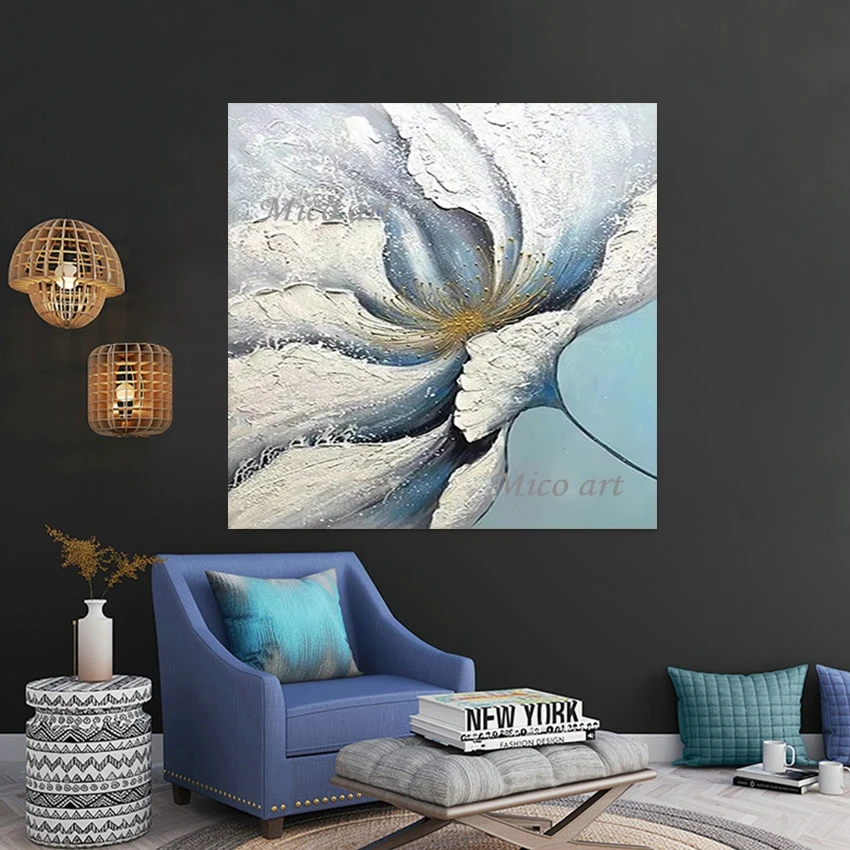 Простой стиль, цветочные абстрактные картины, дизайн холста, текстурированная художественная стена, большая картина для украшения ресторана, без рамки
Простой стиль, цветочные абстрактные картины, дизайн холста, текстурированная художественная стена, большая картина для украшения ресторана, без рамки