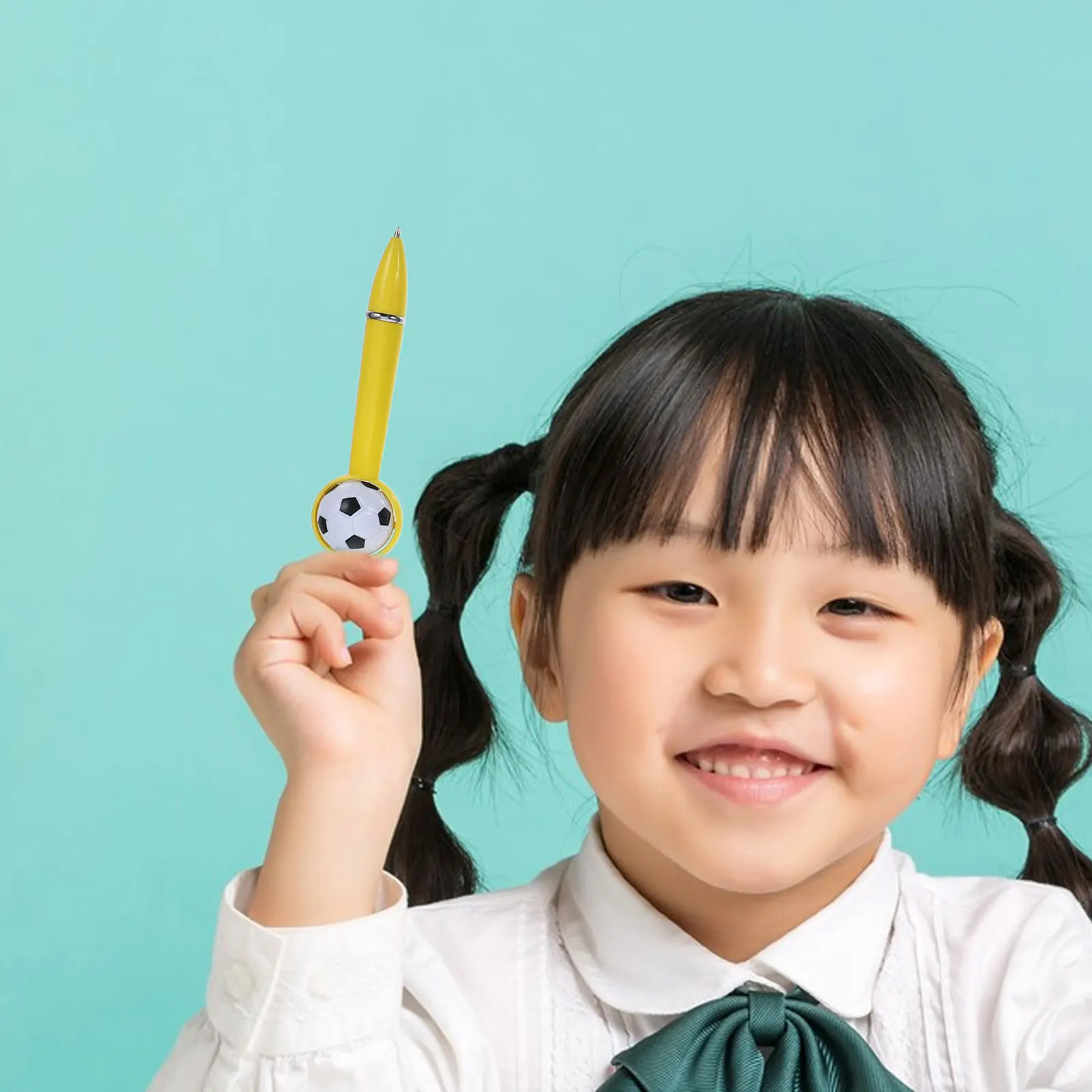 4pcs Ballpoint Pens Soccer Shape Writing Pen Smooth Writing Comfortable Grip Lanyard Design Office Supplies Scrapbooking
4pcs Ballpoint Pens Soccer Shape Writing Pen Smooth Writing Comfortable Grip Lanyard Design Office Supplies Scrapbooking