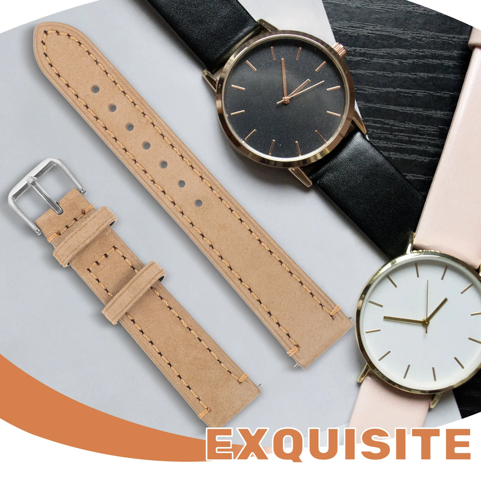 Adjustable Wear-Resistant Suede Watchband Replaceable Watch Strap Elegant Durable Band for Women Daily Travel Business
Adjustable Wear-Resistant Suede Watchband Replaceable Watch Strap Elegant Durable Band for Women Daily Travel Business