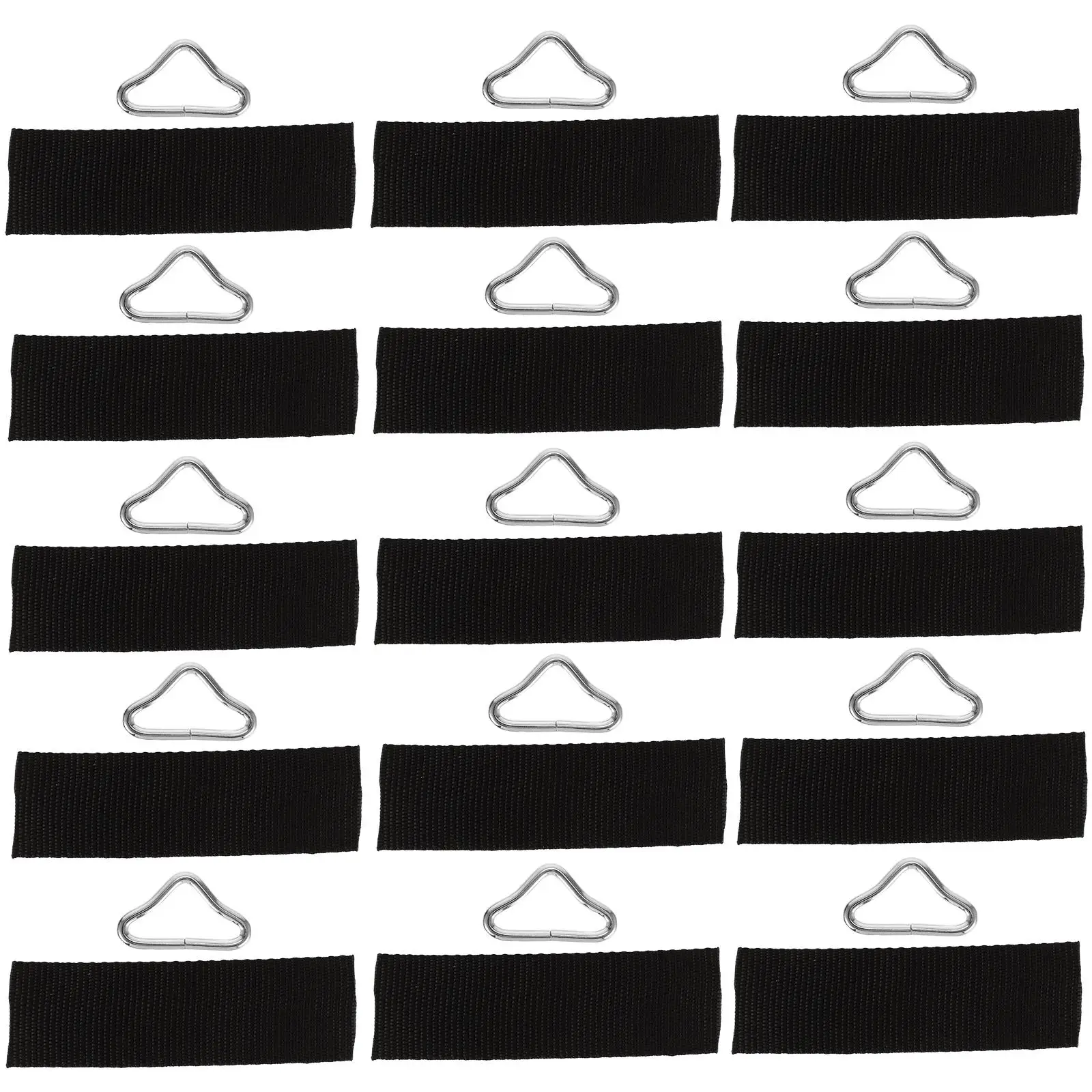 30pcs Trampoline Accessories Stainless Steel Triangle Rings Silver Bungee Bed Kids Child Buckles Durable Outdoor Jumping Cloth
30pcs Trampoline Accessories Stainless Steel Triangle Rings Silver Bungee Bed Kids Child Buckles Durable Outdoor Jumping Cloth