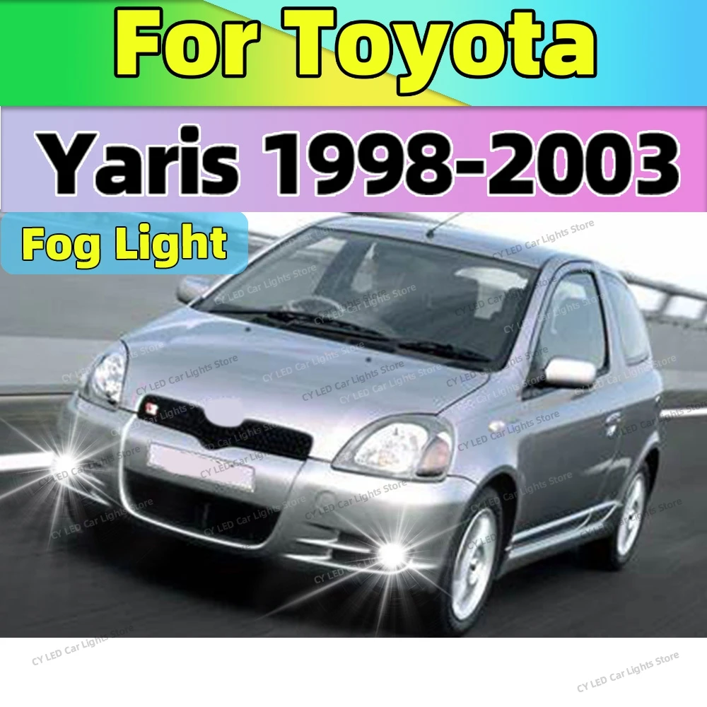 LED Fog Lamp Car Fog Light Front Bulb 20000LM Ultra Bright CSP Plug and Play For Toyota Yaris 1998 1999 2000 2001 2002 2003
LED Fog Lamp Car Fog Light Front Bulb 20000LM Ultra Bright CSP Plug and Play For Toyota Yaris 1998 1999 2000 2001 2002 2003