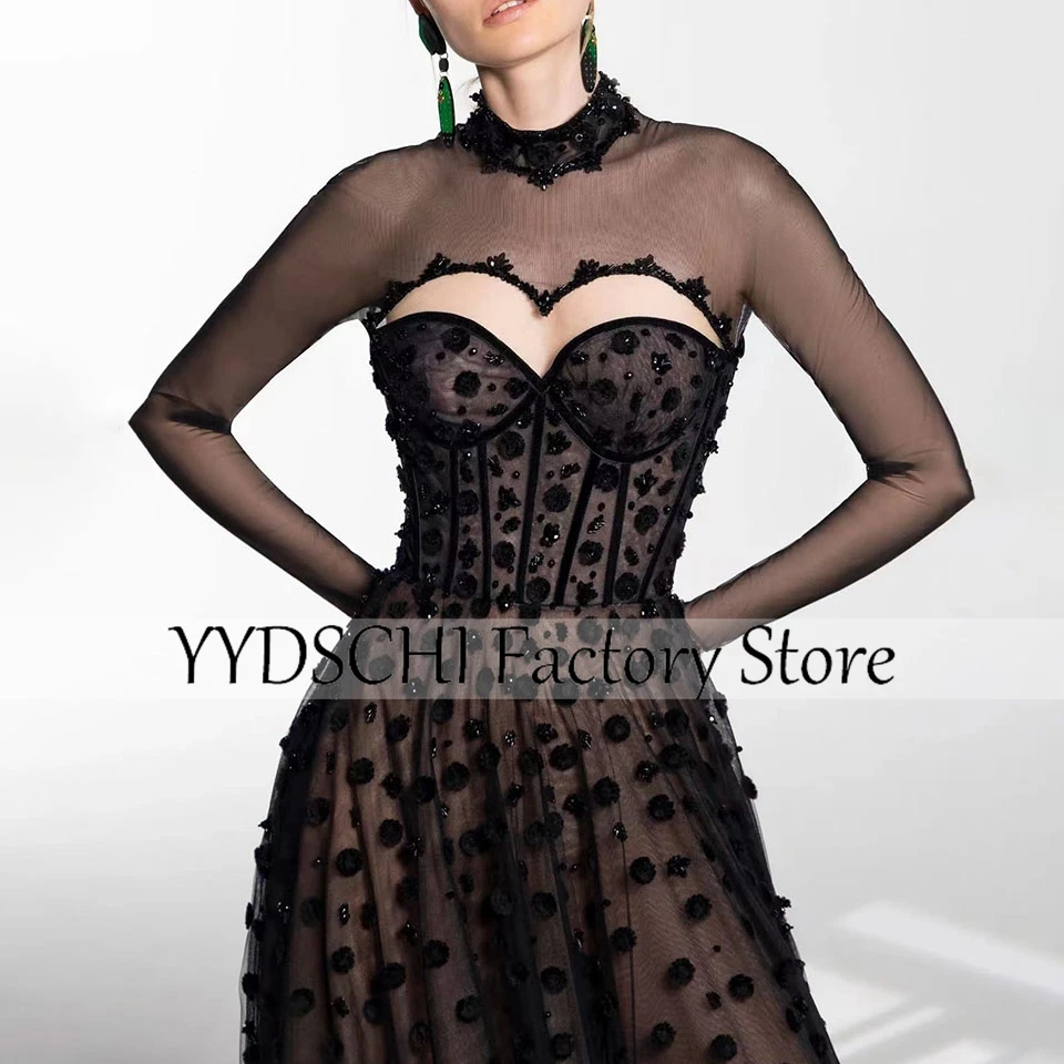 Customized Vintage Evening Dress 2024 Black Appliques Strapless Prom Dresses Sexy 2024 Formal for Women vestidos de noche
Customized Vintage Evening Dress 2024 Black Appliques Strapless Prom Dresses Sexy 2024 Formal for Women vestidos de noche