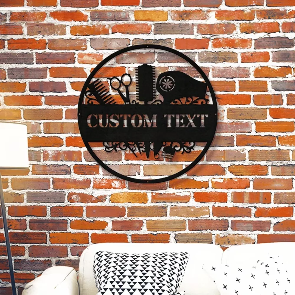 Custom Contemporary Metal Sign for Hair Salons Ideal for Barber Shops,Also for Craft Rooms&Kitchens Stand out Wall Decor
Custom Contemporary Metal Sign for Hair Salons Ideal for Barber Shops,Also for Craft Rooms&Kitchens Stand out Wall Decor