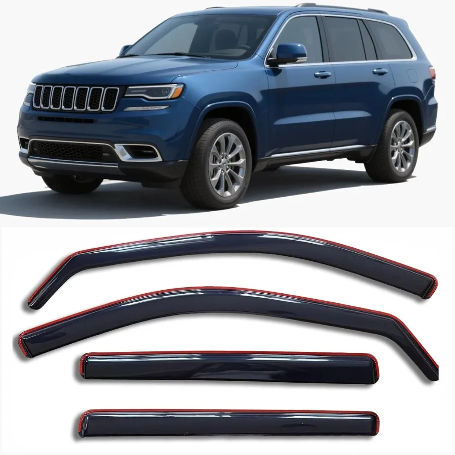 Оконные козырьки inChannel, защита от дождя для Jeep Grand Cherokee L 20212025, ветрозащитные козырьки с функцией вентиляции, солнцезащитные козырьки и
Оконные козырьки inChannel, защита от дождя для Jeep Grand Cherokee L 20212025, ветрозащитные козырьки с функцией вентиляции, солнцезащитные козырьки и