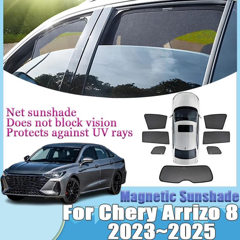 Для Chery Arrizo 8 2023 2024 2025 солнцезащитный козырек магнитные оконные козырьки крышка занавеска анти-УФ-блокировка солнцезащитный козырек изоляционные аксессуары
Для Chery Arrizo 8 2023 2024 2025 солнцезащитный козырек магнитные оконные козырьки крышка занавеска анти-УФ-блокировка солнцезащитный козырек изоляционные аксессуары