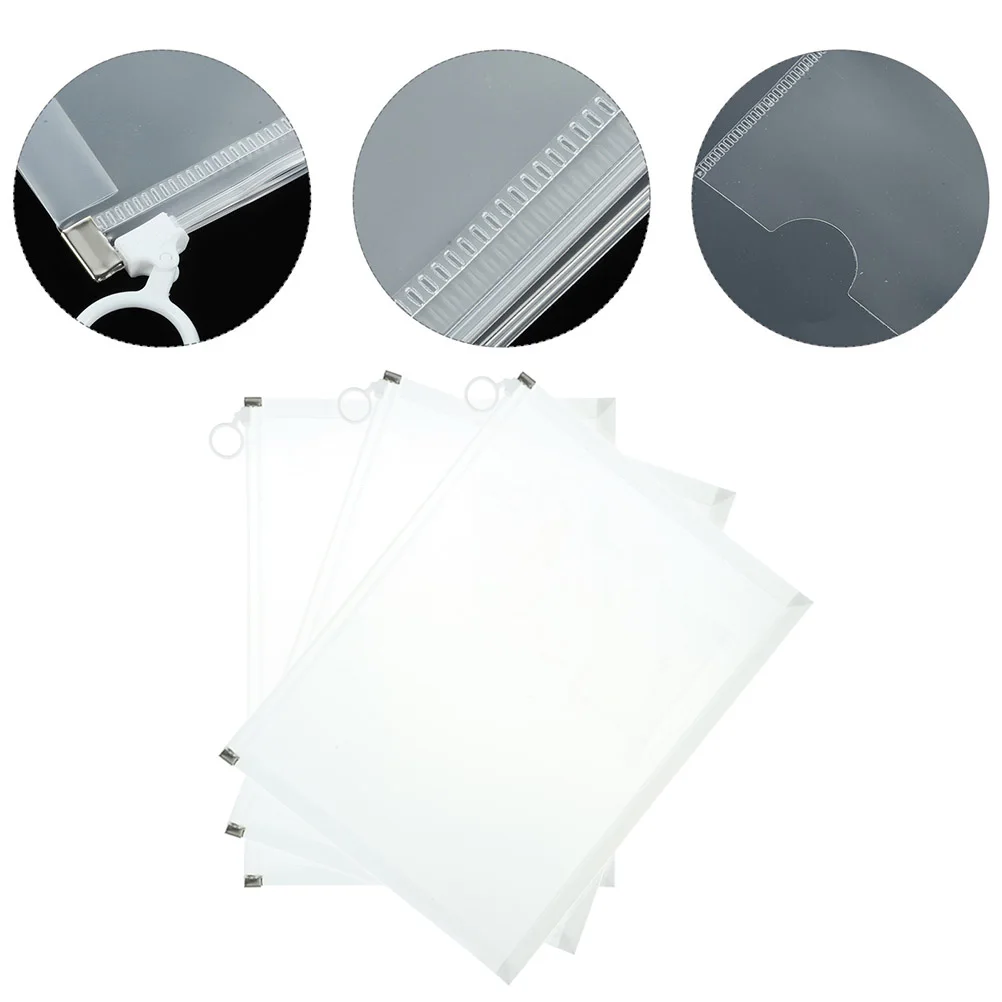 3pcs A4 Clear Folders Snap Button Thick Pp Material Waterproof Holder Office Supplies Large Capacity Transparent Pockets Plastic
3pcs A4 Clear Folders Snap Button Thick Pp Material Waterproof Holder Office Supplies Large Capacity Transparent Pockets Plastic