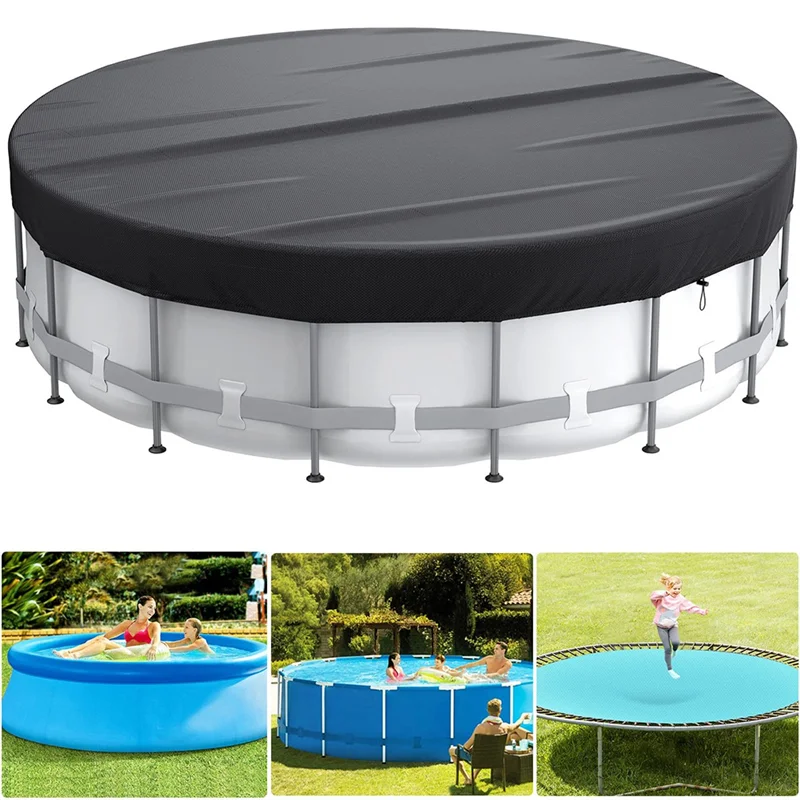 Eco-fSwimming Pool Cover, 12 Ft Round Pool Cover for Above Ground Pools, Hot Tub Cover Waterproof and
Eco-fSwimming Pool Cover, 12 Ft Round Pool Cover for Above Ground Pools, Hot Tub Cover Waterproof and