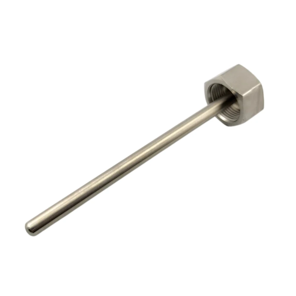 100mm 300mm Thermowell 304 Stainless Steel Temperature Sensor Protection Tube 8mm OD Waterproof Immersion- Sleeve Repair Parts
100mm 300mm Thermowell 304 Stainless Steel Temperature Sensor Protection Tube 8mm OD Waterproof Immersion- Sleeve Repair Parts