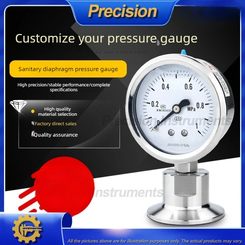 2026 Digital Thickness Tester for Stainless Steel Diaphragm Pressure Gauge Food Grade Hygienic Clamp Type Industrial
2026 Digital Thickness Tester for Stainless Steel Diaphragm Pressure Gauge Food Grade Hygienic Clamp Type Industrial