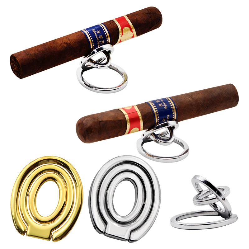 Hihg-end Portable metal folding cigar holder Travel outdoor cigar stand - Gift for men/Business partner Smoking Accessories
Hihg-end Portable metal folding cigar holder Travel outdoor cigar stand - Gift for men/Business partner Smoking Accessories