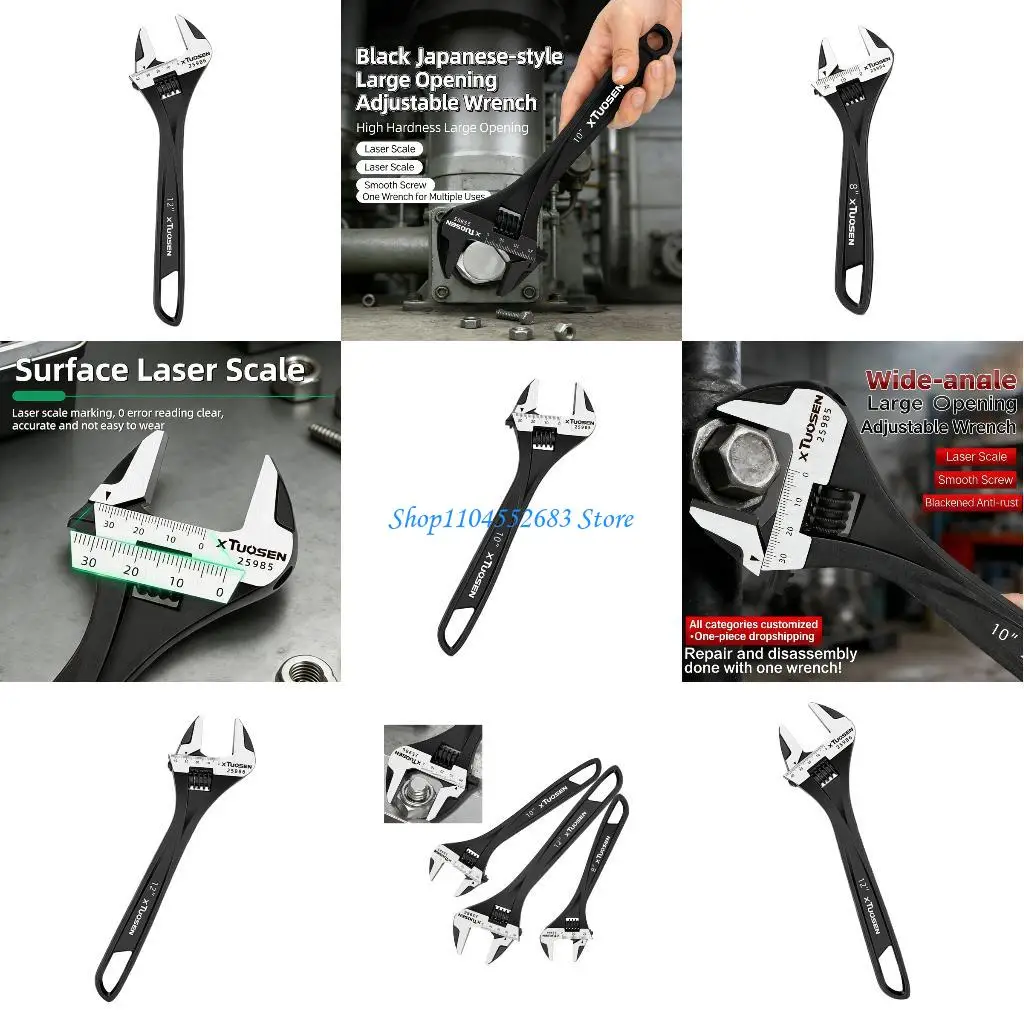 Y6GD 0-30mm Adjustable Faucet Wrench for Tight Space Under Sink Wrench Faucet Tool Multifunctional for Bathroom Household
Y6GD 0-30mm Adjustable Faucet Wrench for Tight Space Under Sink Wrench Faucet Tool Multifunctional for Bathroom Household