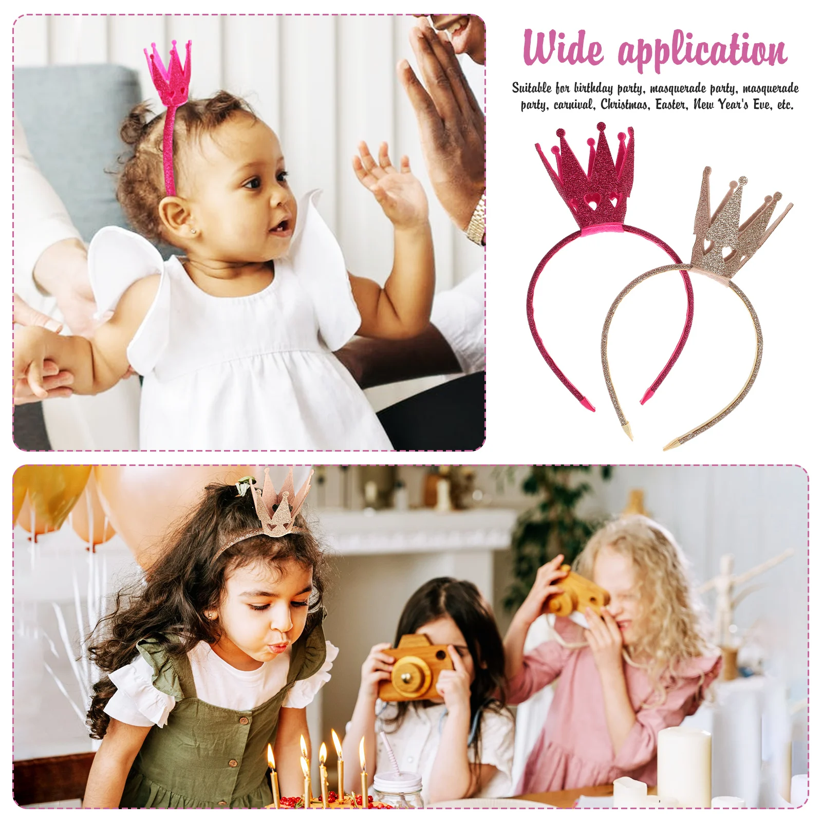 Shining Crown Headband Girls Lightweight Comfort Stretch Kids Party Accessories Birthday Photo Props Toddler Headdress Hair Tool
Shining Crown Headband Girls Lightweight Comfort Stretch Kids Party Accessories Birthday Photo Props Toddler Headdress Hair Tool