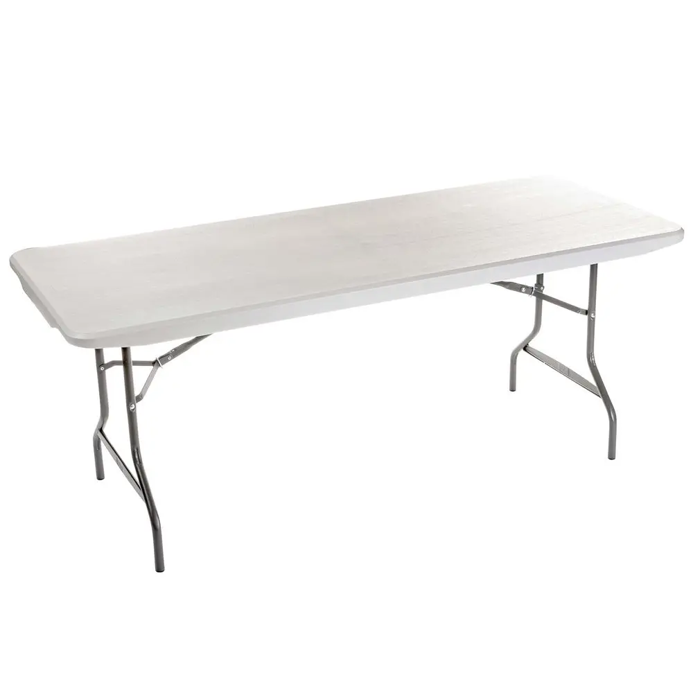 IndestrucTable Commercial Folding Table, Indoor Outdoor, Platinum, 30 W x 72 L x 29 H
IndestrucTable Commercial Folding Table, Indoor Outdoor, Platinum, 30 W x 72 L x 29 H
