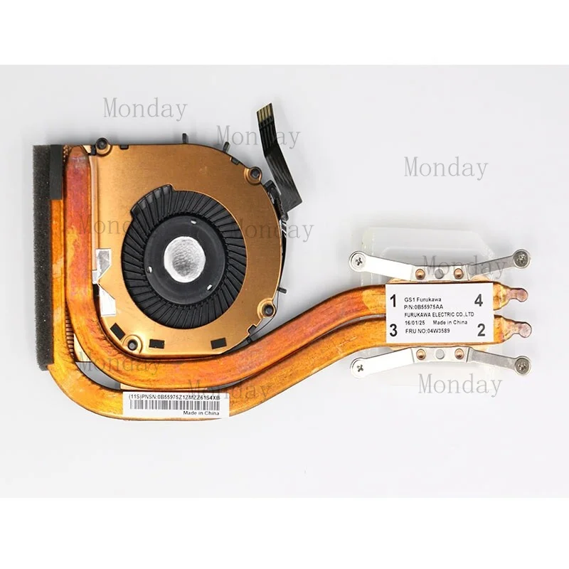 W Cooling Fan Heatsink For Lenovo Thinkpad X1 Carbon X1C Fan Radiator 2013 04W3589
W Cooling Fan Heatsink For Lenovo Thinkpad X1 Carbon X1C Fan Radiator 2013 04W3589
