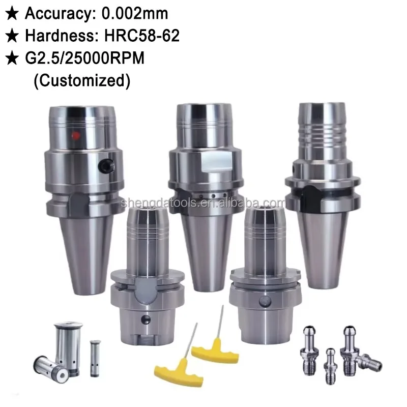BBT Tool Holder BBT50 HDC25 HDC32 Collet Chuck HDC Hydraulic Toolholder
BBT Tool Holder BBT50 HDC25 HDC32 Collet Chuck HDC Hydraulic Toolholder