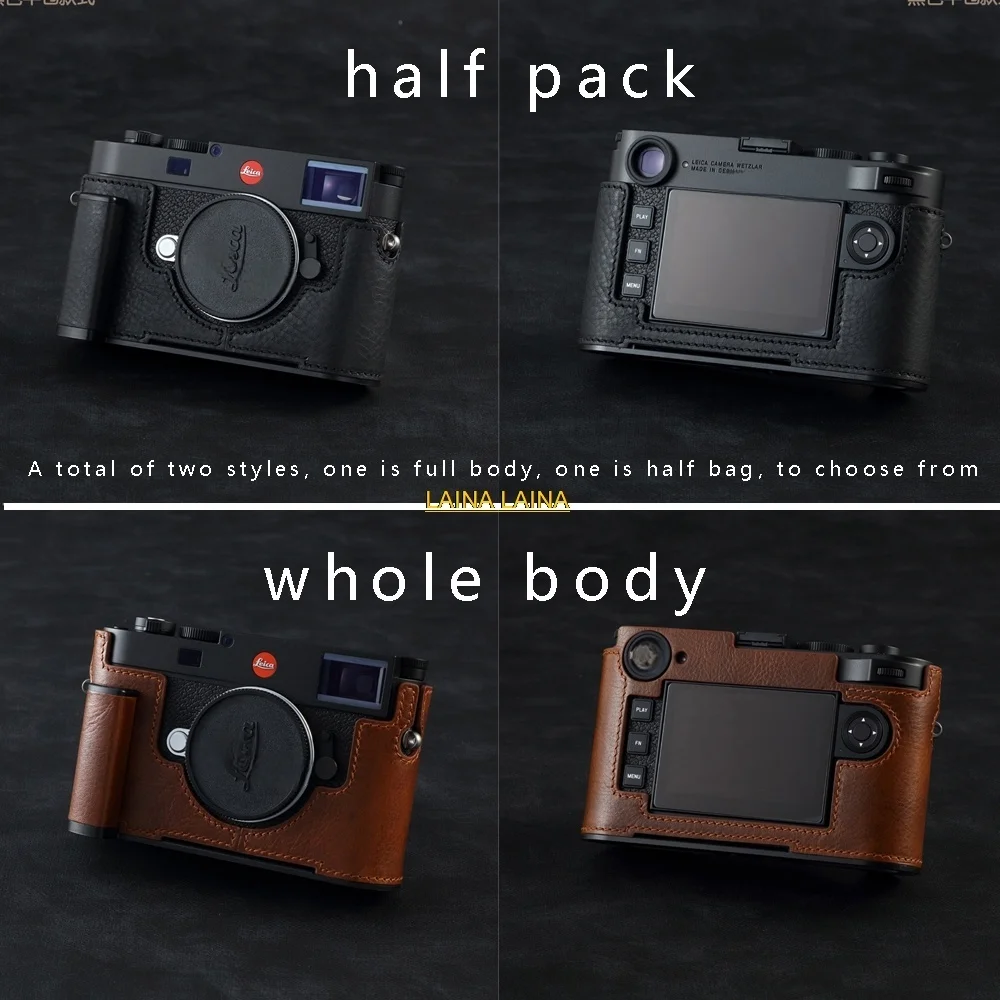 handwork Photo Camera leather cowhide Bag whole Body BOX Case For leica M11 P MEV1 handle grip Protective sleeve Arca-Swiss base
handwork Photo Camera leather cowhide Bag whole Body BOX Case For leica M11 P MEV1 handle grip Protective sleeve Arca-Swiss base