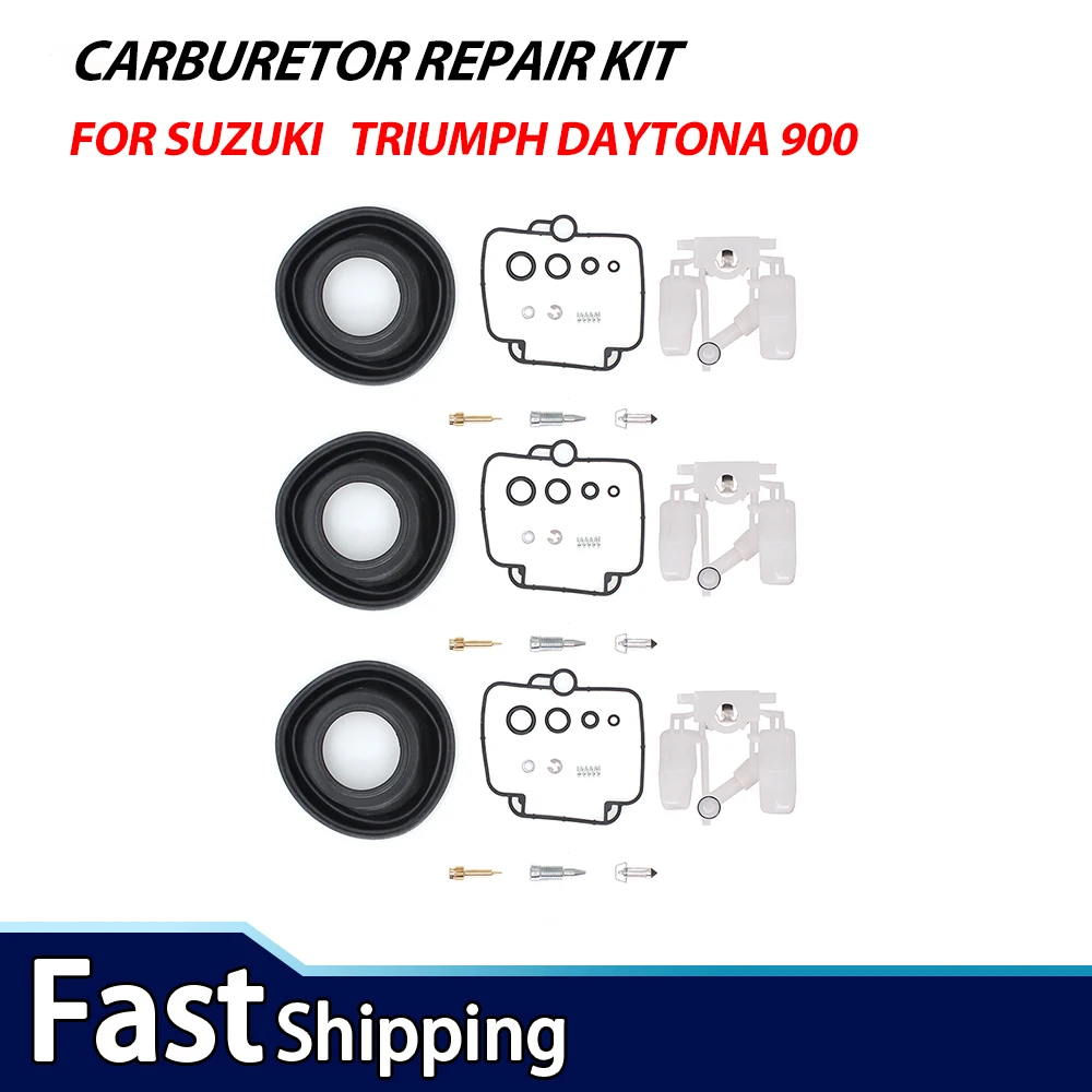 For Triumph Daytona 900 Suzuki GSXR Bandit Mikuni BST36 Carburetor Diaphragm Repair Kit Membrane 3Sets
For Triumph Daytona 900 Suzuki GSXR Bandit Mikuni BST36 Carburetor Diaphragm Repair Kit Membrane 3Sets
