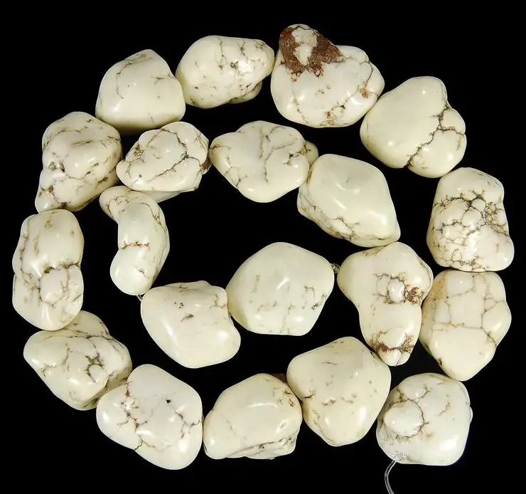 Favorite Pearl Jewelry,16-21mm Huge White Turquoise Loose Beads 15inches One Full Strand,DIY Making For Necklace Bracelet Earrin
Favorite Pearl Jewelry,16-21mm Huge White Turquoise Loose Beads 15inches One Full Strand,DIY Making For Necklace Bracelet Earrin