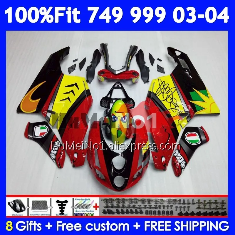 Shark Fish Injection Body For DUCATI 749S 999S 749 999 S R Bodywork 301No.0 749-999 03 04 749R 999R 2003 2004 OEM Fairing Kit
Shark Fish Injection Body For DUCATI 749S 999S 749 999 S R Bodywork 301No.0 749-999 03 04 749R 999R 2003 2004 OEM Fairing Kit