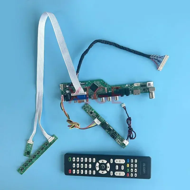 Driver Controller Board Fit LTM220MT09 LTM220MT12 30-Pin LVDS 1680x1050 TV Analog Signal Kit DIY LCD Display 22" USB+AV+HDMI+VGA
Driver Controller Board Fit LTM220MT09 LTM220MT12 30-Pin LVDS 1680x1050 TV Analog Signal Kit DIY LCD Display 22" USB+AV+HDMI+VGA