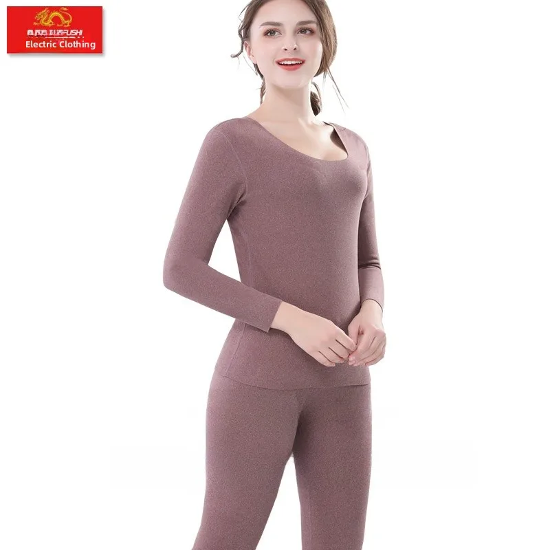 Thermal Underwear Set Women's Winter Fleece Lined Heating Skin-Friendly Velvet Double-Sided Brushed Warmth Polyester Fiber
Thermal Underwear Set Women's Winter Fleece Lined Heating Skin-Friendly Velvet Double-Sided Brushed Warmth Polyester Fiber