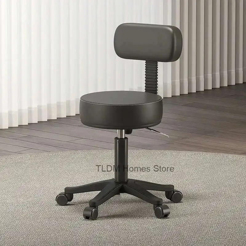 Rotating Hairdressing Stool Wheels Portable Simple Professional Barber Chair Styling Sillas Giratoria Barber Equipment MQ50BC
Rotating Hairdressing Stool Wheels Portable Simple Professional Barber Chair Styling Sillas Giratoria Barber Equipment MQ50BC