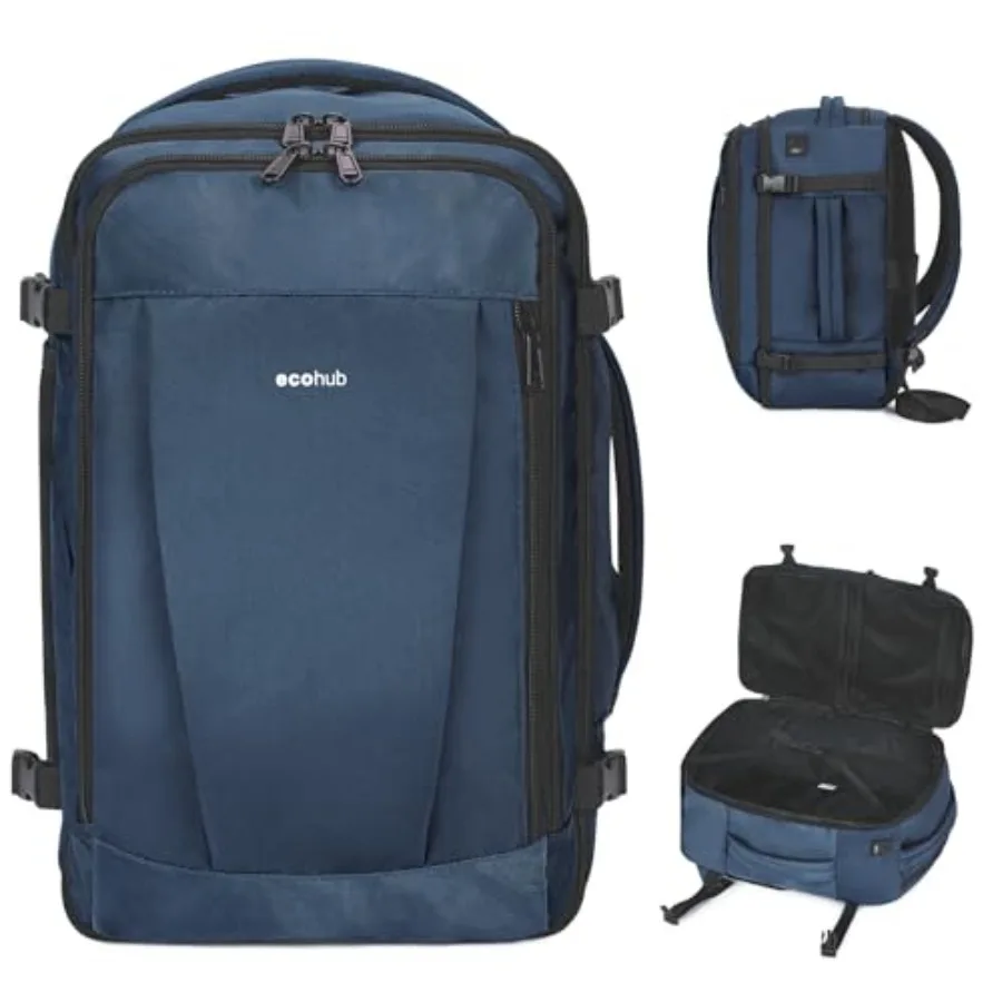 Travel Backpack 18x14x8 Spirit Airlines Personal Item Bag Carry On Backpack 13 Pockets Large Work Casual Daypack for men Airlin
Travel Backpack 18x14x8 Spirit Airlines Personal Item Bag Carry On Backpack 13 Pockets Large Work Casual Daypack for men Airlin