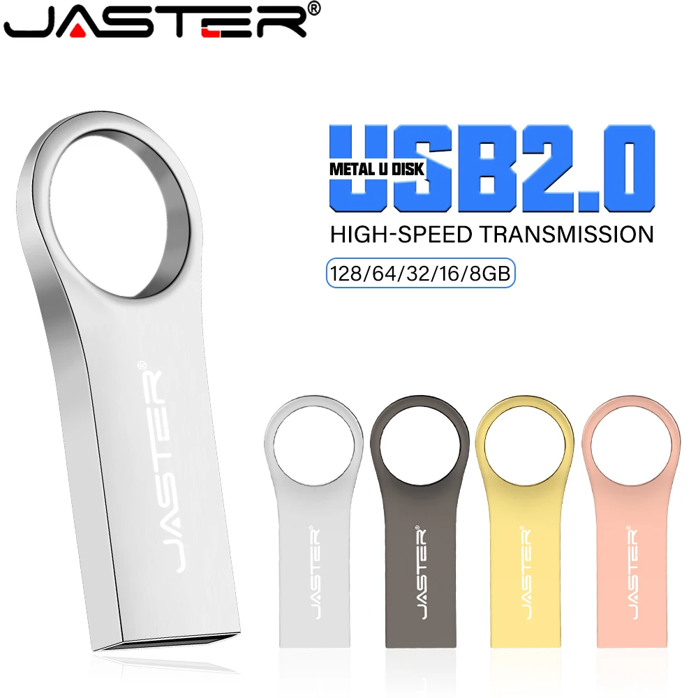 JASTER Silver Metal USB Flash Drive 128GB Free Custom Logo Pen Drive 64GB High Speed Memory Stick 32GB Free Key Ring U Disk 16GB
JASTER Silver Metal USB Flash Drive 128GB Free Custom Logo Pen Drive 64GB High Speed Memory Stick 32GB Free Key Ring U Disk 16GB