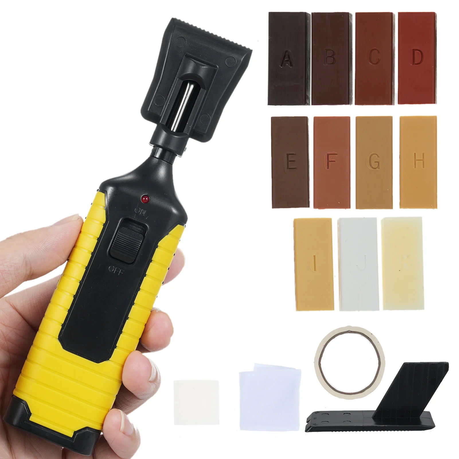 Комплект для ремонта паркетного пола Набор для ремонта винилового пола из ламината с 11-цветным реставрационным блоком Восстанавливает любой царапины, трещины, пятна
Комплект для ремонта паркетного пола Набор для ремонта винилового пола из ламината с 11-цветным реставрационным блоком Восстанавливает любой царапины, трещины, пятна