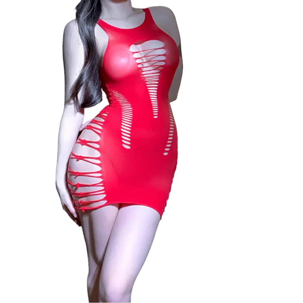 Home Use Hollow See through Lingerie Slim Short Skirt Womens Lingerie Sleeveless All Seasons Brand New Female Nylon Fabric
Home Use Hollow See through Lingerie Slim Short Skirt Womens Lingerie Sleeveless All Seasons Brand New Female Nylon Fabric