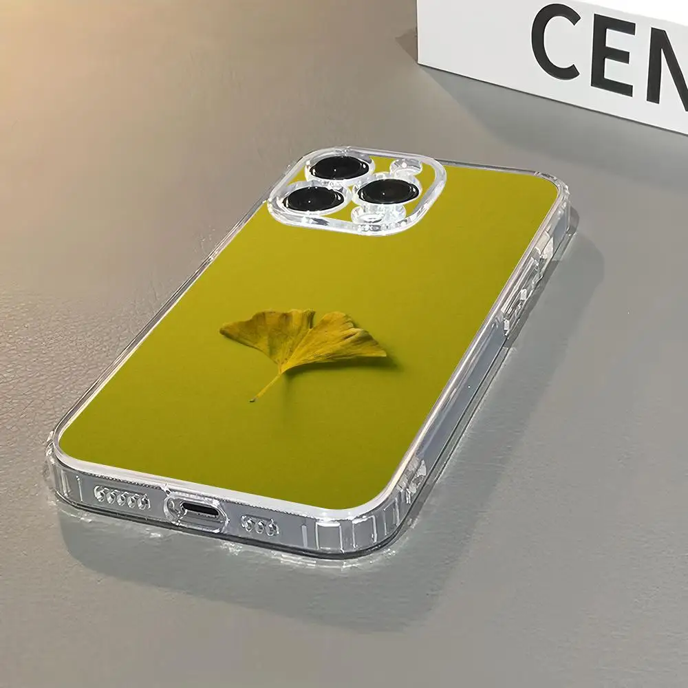 G-Ginkgo leaf Phone Case For iPhone 17/16/15/14/13/12/11 Pro Max Case, Clear MagSafe TPU, Slim Shockproof, Anti-Scratch
G-Ginkgo leaf Phone Case For iPhone 17/16/15/14/13/12/11 Pro Max Case, Clear MagSafe TPU, Slim Shockproof, Anti-Scratch