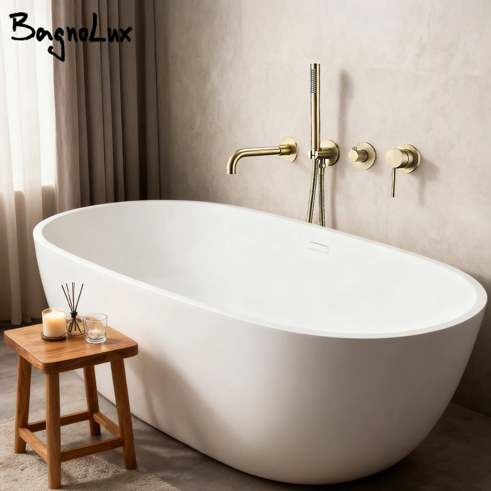 Embedded Shower Faucet Hot & Cold Bathroom Mixer 2 Way Diverter Switch 15-26CM Spout Portable Hand Shower Tap Concealed System
Embedded Shower Faucet Hot & Cold Bathroom Mixer 2 Way Diverter Switch 15-26CM Spout Portable Hand Shower Tap Concealed System