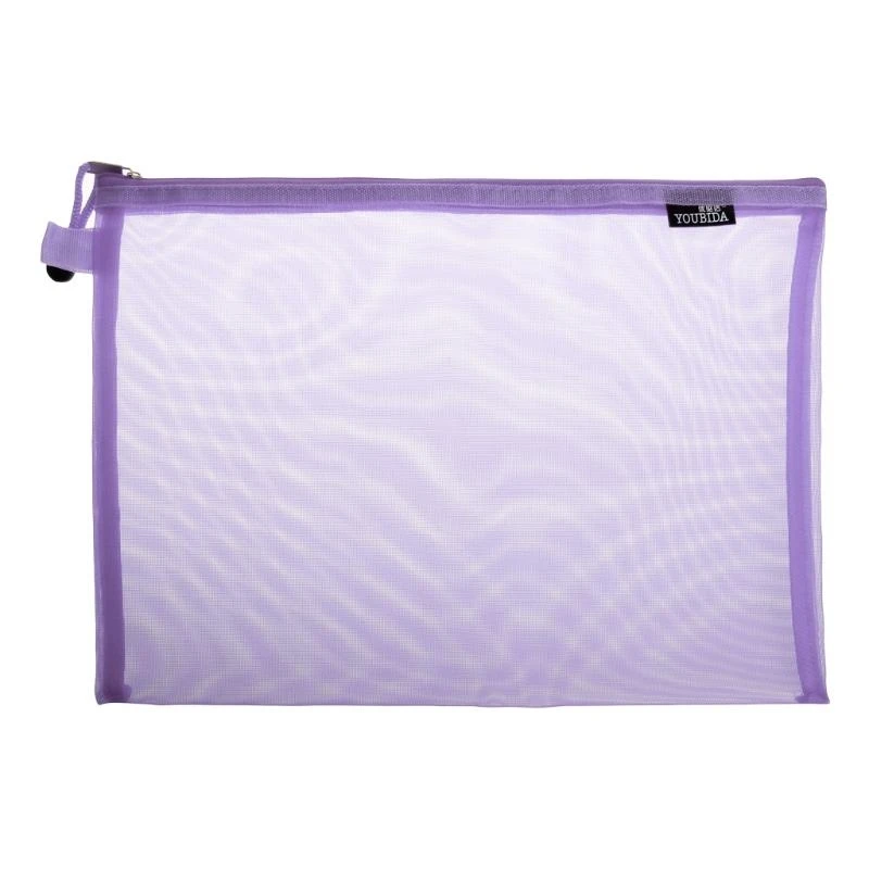 Large Zippered File Stationery Storage Mesh Pocket for Students
Large Zippered File Stationery Storage Mesh Pocket for Students