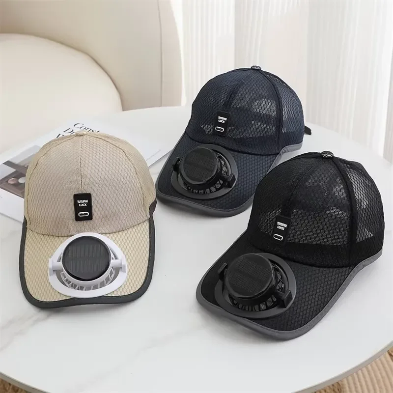 USB Solar Powered Baseball Cap Quick Dry Breathable Mesh Adjustable Unisex Summer Hat for Men and Women Outdoor Sports
USB Solar Powered Baseball Cap Quick Dry Breathable Mesh Adjustable Unisex Summer Hat for Men and Women Outdoor Sports