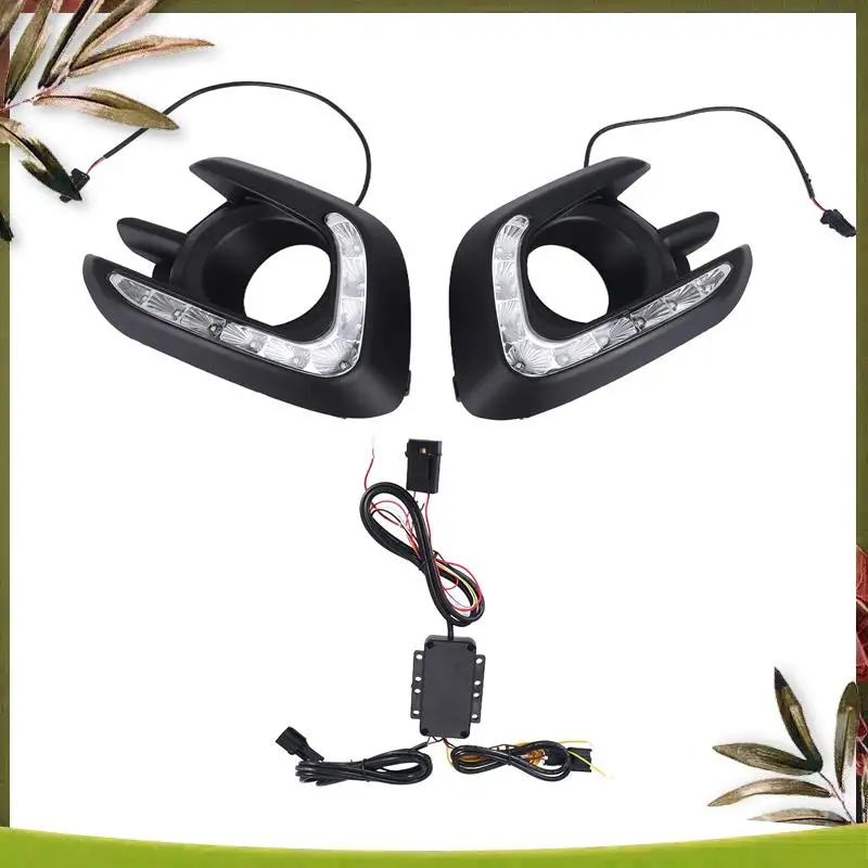 AB98-Car Led Daytime Running Light Turn Signal Light Fog Driving Lamps For Mitsubishi Pajero Sport 2015 2016
AB98-Car Led Daytime Running Light Turn Signal Light Fog Driving Lamps For Mitsubishi Pajero Sport 2015 2016
