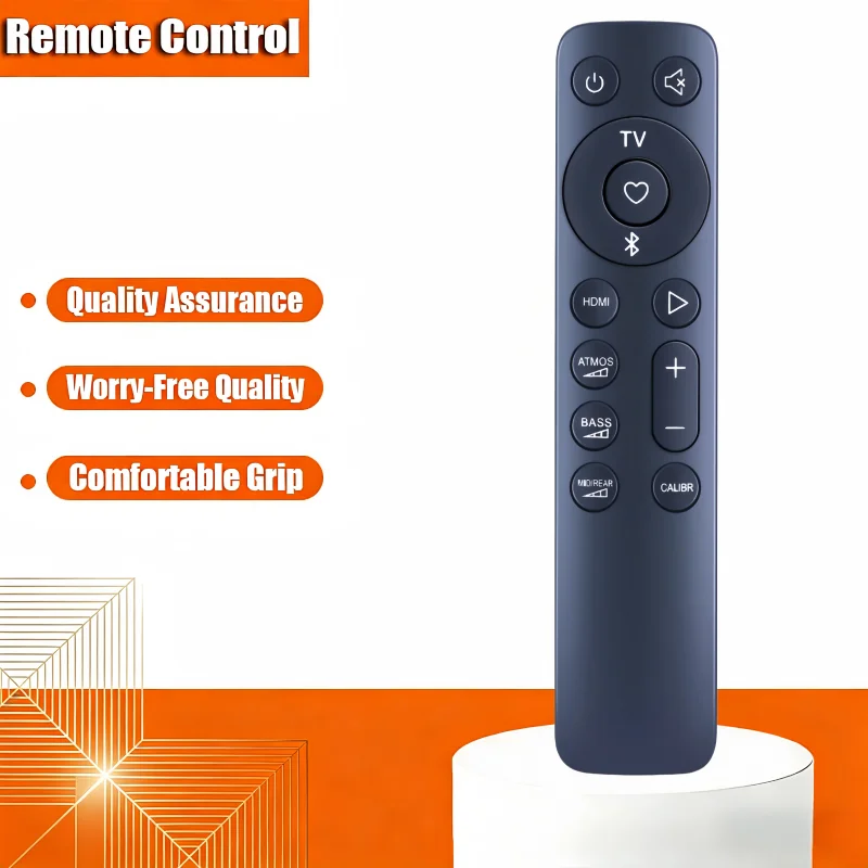 New Remote Control for JBL BAR1000 Soundbar Compatible with Dolby Atmos 7.1.4 Channels - Easy-to-use Control for Enhanced Audio
New Remote Control for JBL BAR1000 Soundbar Compatible with Dolby Atmos 7.1.4 Channels - Easy-to-use Control for Enhanced Audio