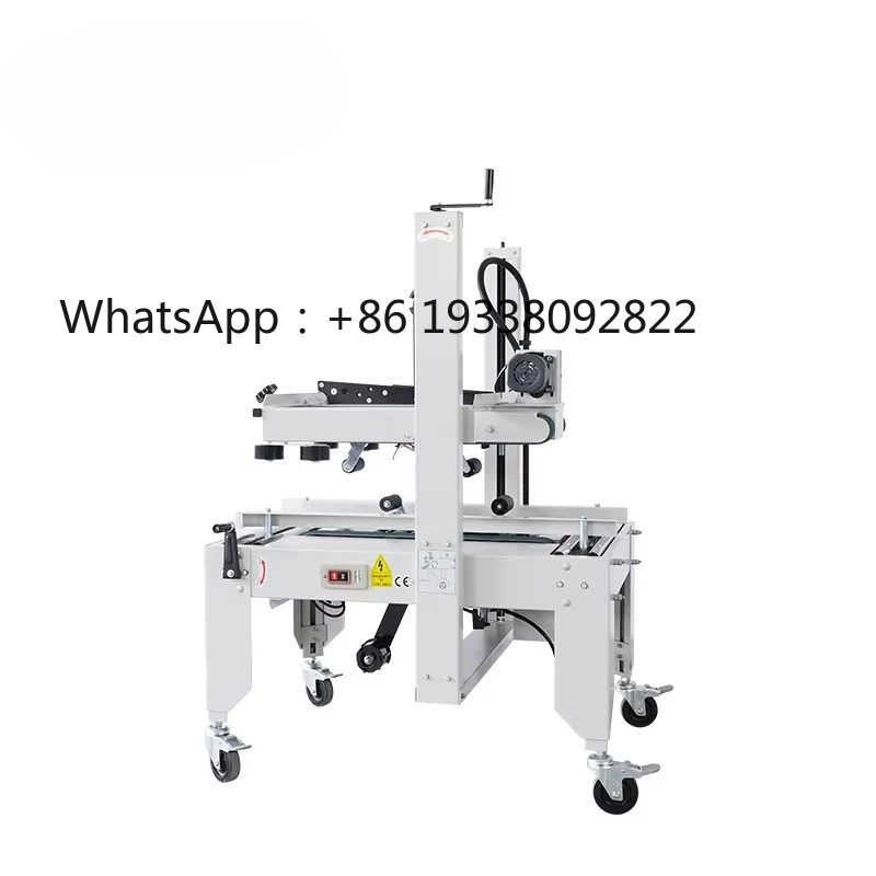 High Speed Adjustable Top Bottom Tape Electric Stable Semi-Automatic Cartons Boxes Box Sealer Carton Sealing Machine
High Speed Adjustable Top Bottom Tape Electric Stable Semi-Automatic Cartons Boxes Box Sealer Carton Sealing Machine