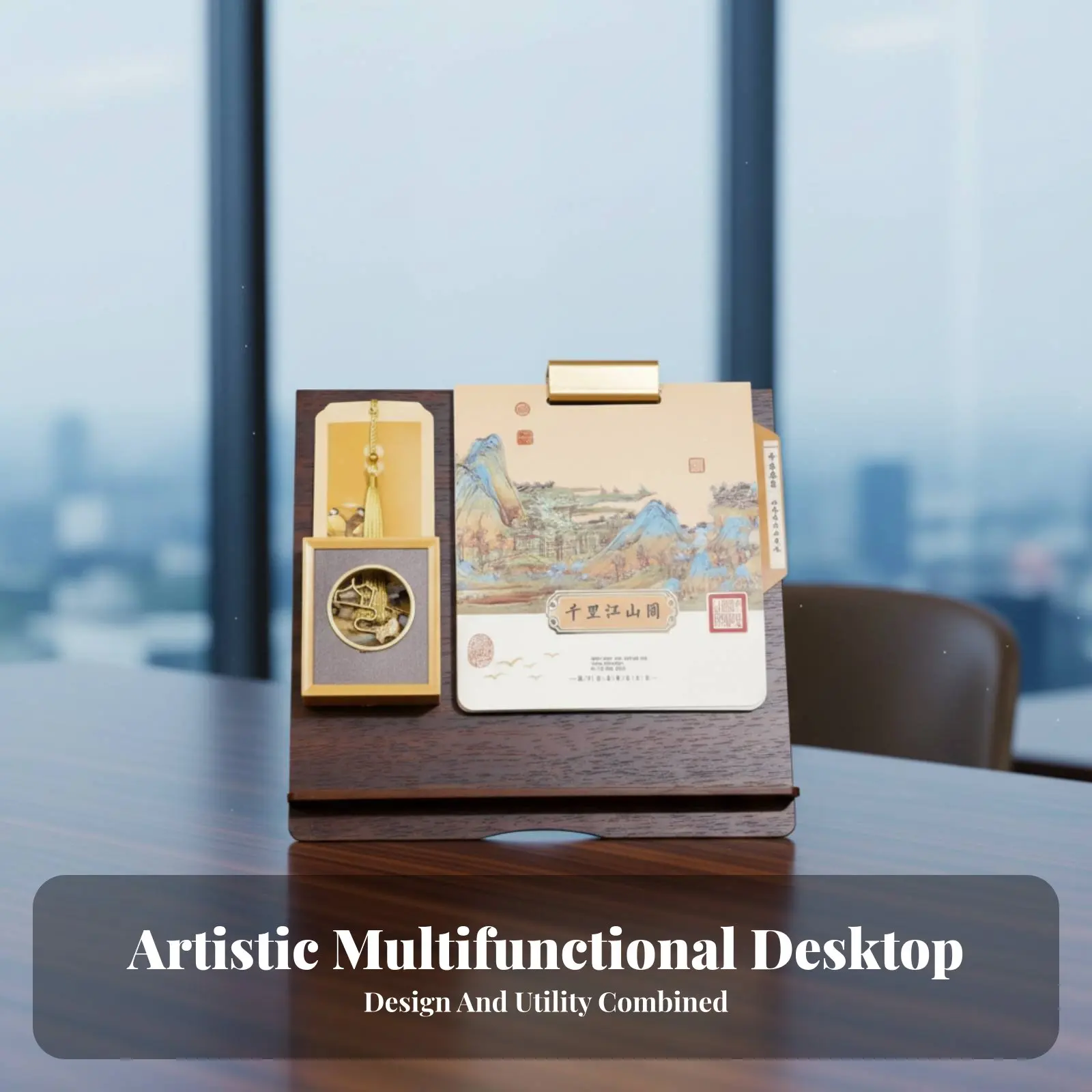 Horse Year Wooden Pen Holder Calendar, 2026 Chinese Hollow-Carved Multifunctional Desk Organizer, Monthly Planner, Customizable
Horse Year Wooden Pen Holder Calendar, 2026 Chinese Hollow-Carved Multifunctional Desk Organizer, Monthly Planner, Customizable