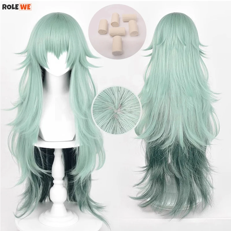 Anime Takatsuki Sen Cosplay Wig Green Gradient Long Curly Wave Heat Resistant Synthetic Hair Halloween Wigs + Wig Cap
Anime Takatsuki Sen Cosplay Wig Green Gradient Long Curly Wave Heat Resistant Synthetic Hair Halloween Wigs + Wig Cap