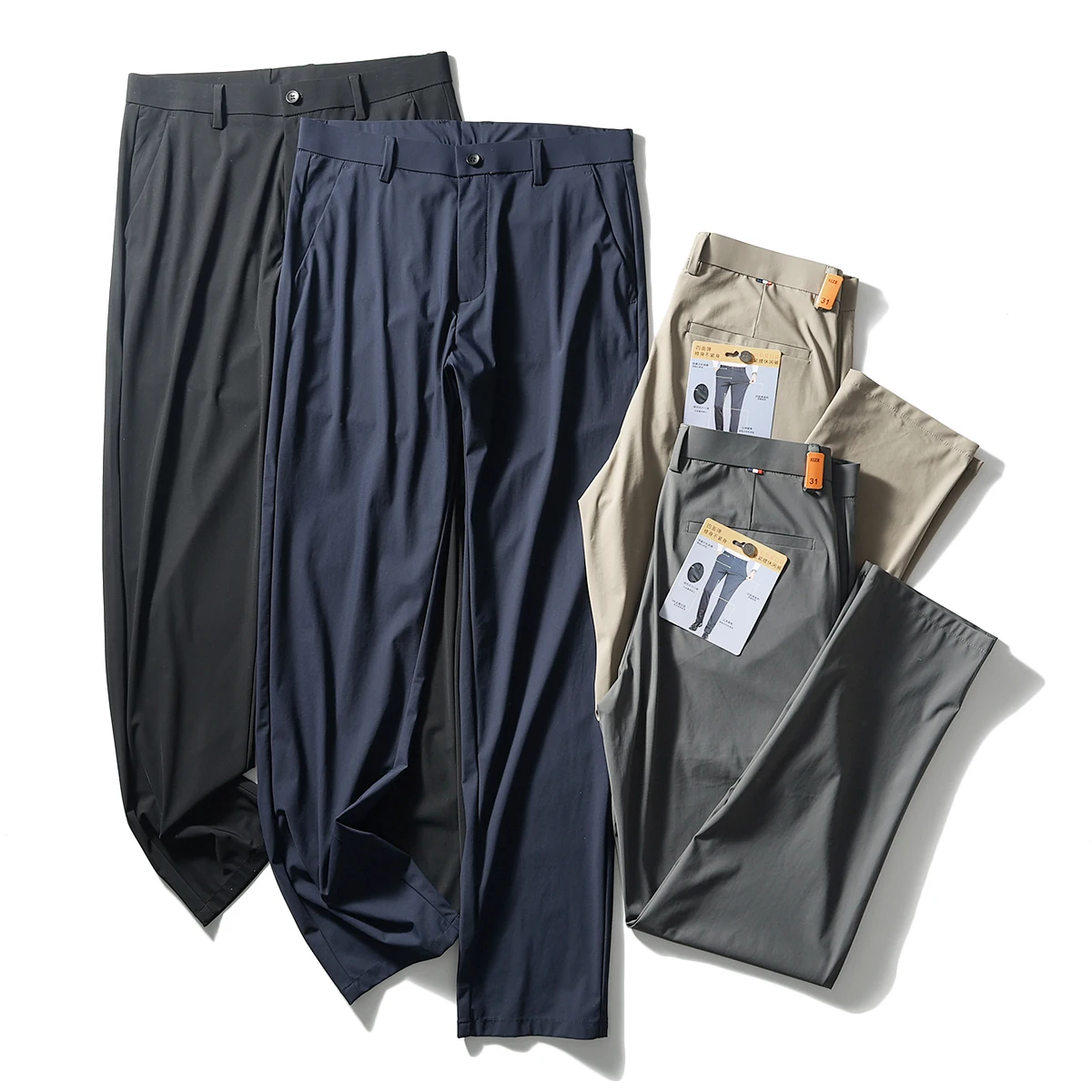 Comfortable Thin Stretchable Men's Busin Casual Pants Summer New Arrival Cool Feeling Straight Leg Faion Urban Sle
Comfortable Thin Stretchable Men's Busin Casual Pants Summer New Arrival Cool Feeling Straight Leg Faion Urban Sle