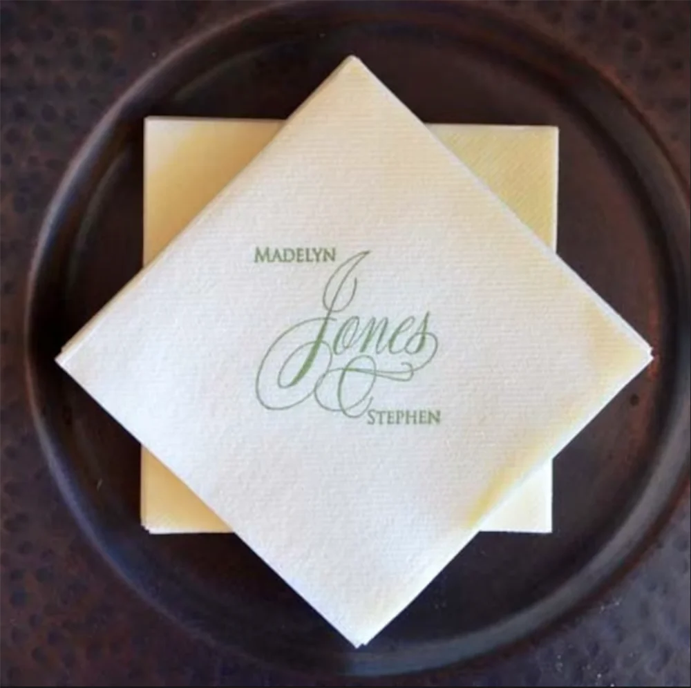 50PCS Custom Colored Linen-Like Party Napkins, Personalized Linen-Like Napkins, Housewarming Gift, Custom Linen-Like Wedding
50PCS Custom Colored Linen-Like Party Napkins, Personalized Linen-Like Napkins, Housewarming Gift, Custom Linen-Like Wedding