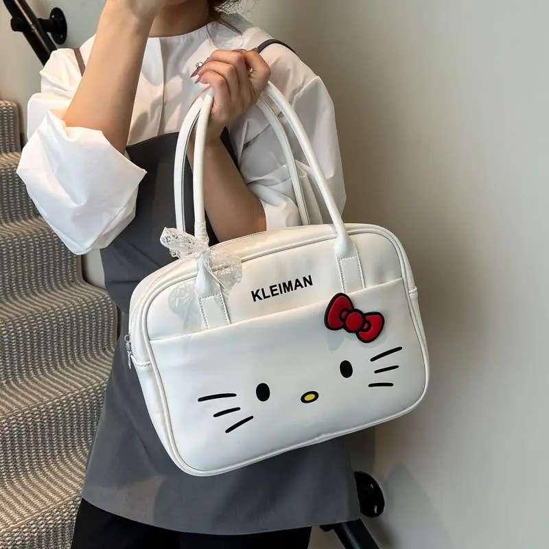 Sanrio высокий внешний вид, популярная сумка Kawaii Hello Kitty, модная большая вместительная универсальная сумка с рисунком милого сердца для девочек, подарок на день рождения
Sanrio высокий внешний вид, популярная сумка Kawaii Hello Kitty, модная большая вместительная универсальная сумка с рисунком милого сердца для девочек, подарок на день рождения