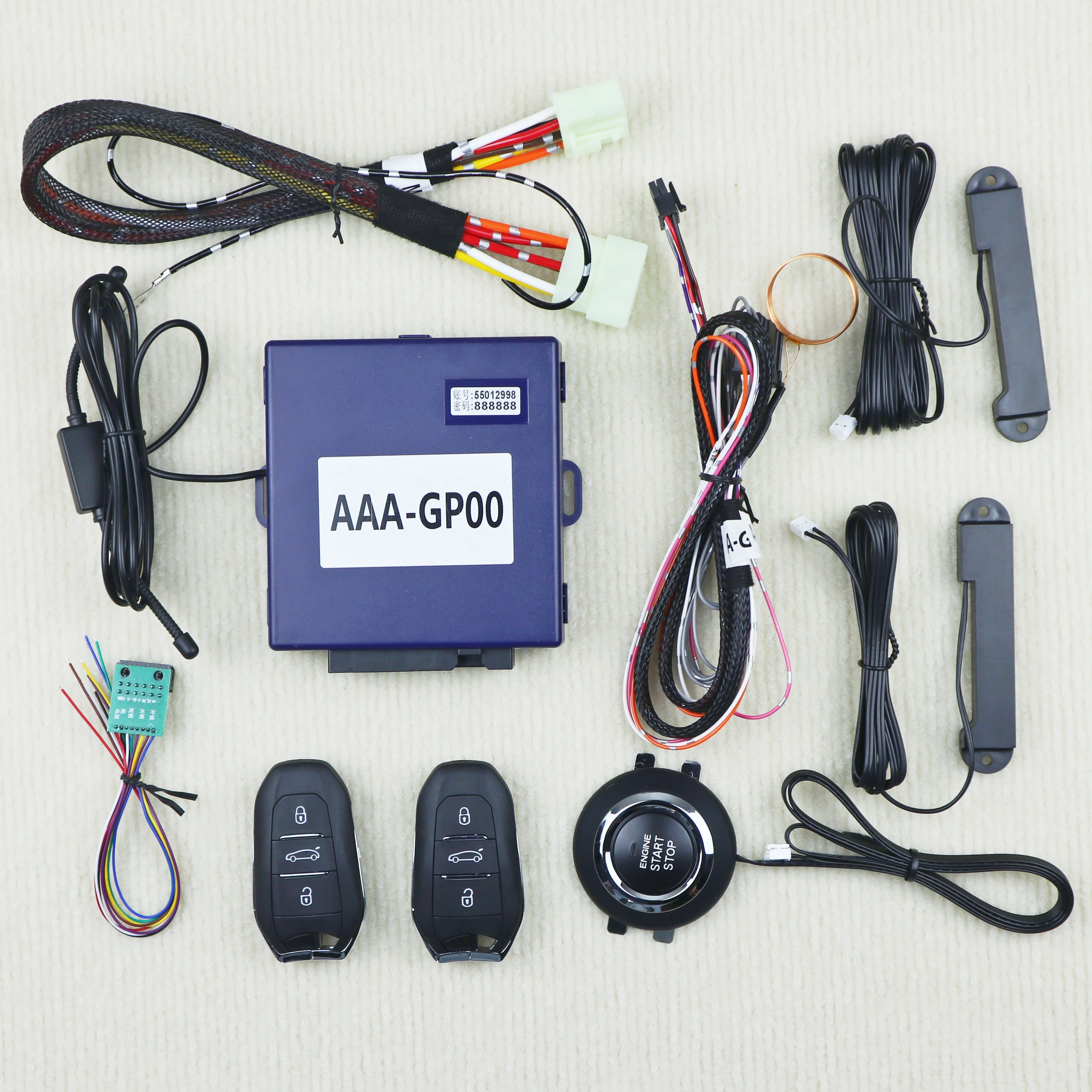 Passive Keyless Start Product for Peugeot 4008 408 3008 2008 408 PKE Keyless Go Automaticly Keyless Entry System Car Accessories
Passive Keyless Start Product for Peugeot 4008 408 3008 2008 408 PKE Keyless Go Automaticly Keyless Entry System Car Accessories