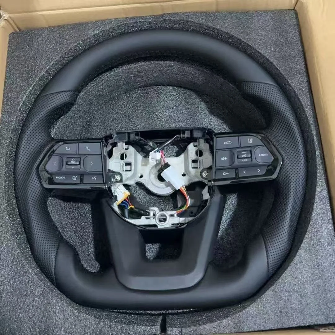 In Stock Leather Steering Wheel for Toyota Prado Innova Vitz Mk5 A90 Axio Crown 4runner prius tundra tacoma Celica Rush Hilux
In Stock Leather Steering Wheel for Toyota Prado Innova Vitz Mk5 A90 Axio Crown 4runner prius tundra tacoma Celica Rush Hilux