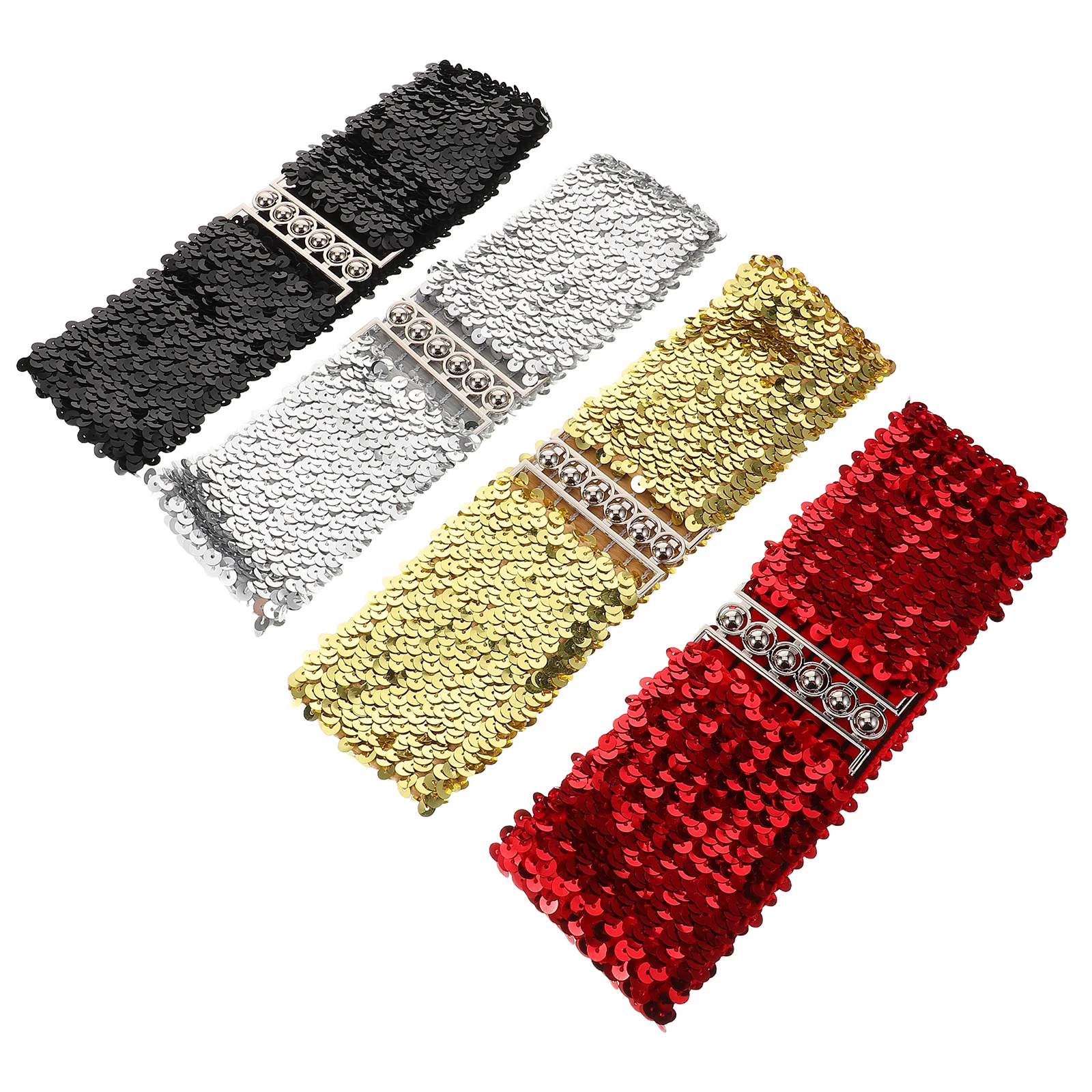 4pcs Elastic Belt Shiny Stretchy Waist Waist Chain Belt Belts Rhinestone Bridal Corset Dresses Women Accessories
4pcs Elastic Belt Shiny Stretchy Waist Waist Chain Belt Belts Rhinestone Bridal Corset Dresses Women Accessories