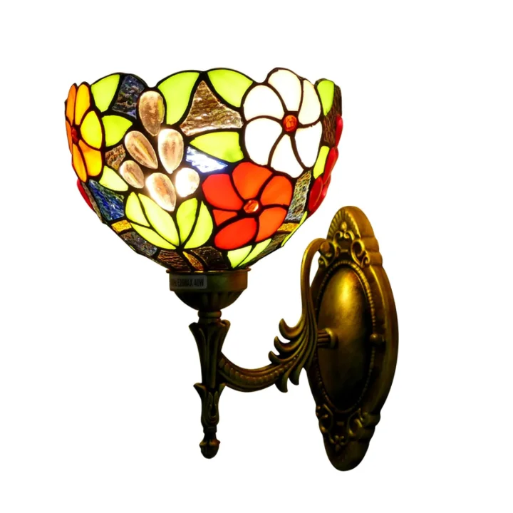 Vintage Tiffany Wall Mount Lamp Grapes Flower Stained Glass Bedroom Sconces Indoor Lighting Home Living Room Decor Wall Light
Vintage Tiffany Wall Mount Lamp Grapes Flower Stained Glass Bedroom Sconces Indoor Lighting Home Living Room Decor Wall Light