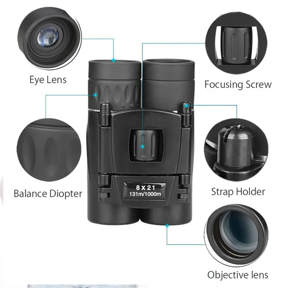 8x21 Portable Premium Fmc Coated Lenses Wide 21Mm Objective Lens for Concerts Racing Scouting Photography
8x21 Portable Premium Fmc Coated Lenses Wide 21Mm Objective Lens for Concerts Racing Scouting Photography