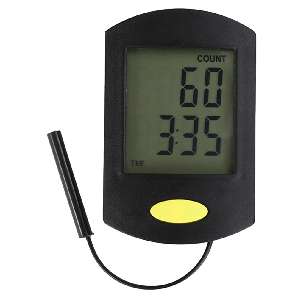 Black Exercise Bike Monitor Speedometer Measures Time Total Reps Mileage Calories LCD Display Approx 95x62mm Size
Black Exercise Bike Monitor Speedometer Measures Time Total Reps Mileage Calories LCD Display Approx 95x62mm Size